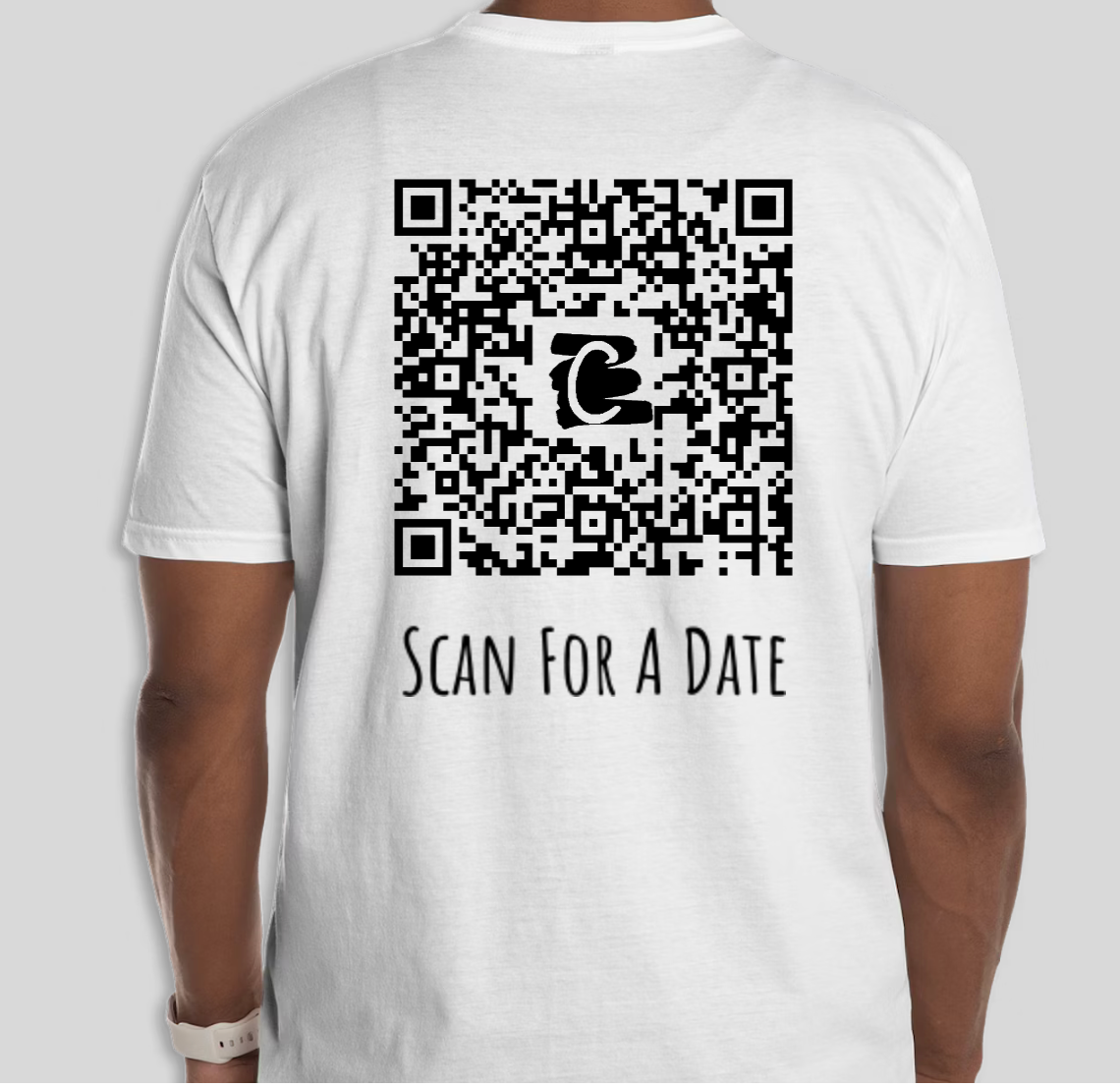 Custom QR Code T-Shirt for Instant Links