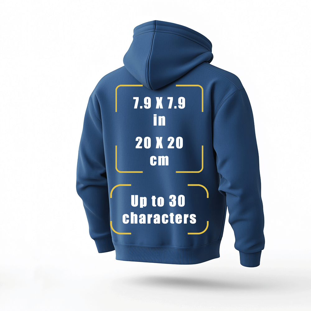 Custom QR Print Hoodie