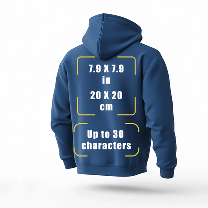 Custom QR Print Hoodie
