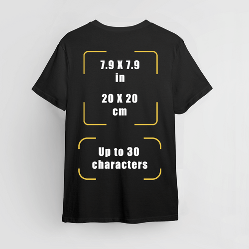 Custom QR Print T-Shirt