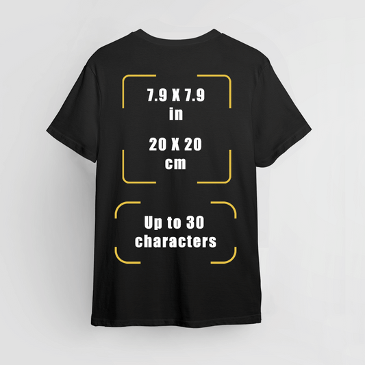 Custom QR Print T-Shirt