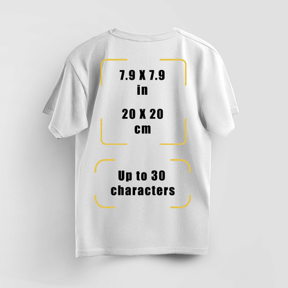 Custom QR Print T-Shirt